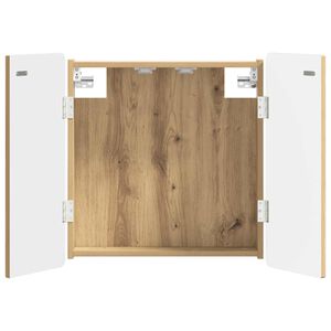 vidaXL Кабинет за дартборд ZWOLLE Дъб артизан 52,5 x 10,5 x 57,5 см