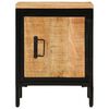 vidaXL Нощно шкафче 40x30x52,5 см грубо мангово дърво масив