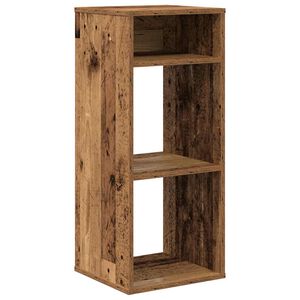 vidaXL Библиотека, старо дърво, 34x31x80 см, инженерно дърво