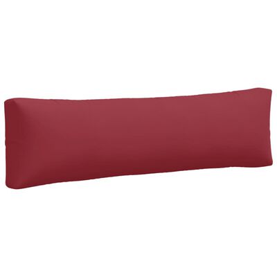 vidaXL Палетни възглавници, 2 бр, червени, текстил