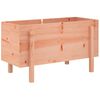 vidaXL Градинско повдигнато легло, 101x50x57 см, дугласко дърво масив
