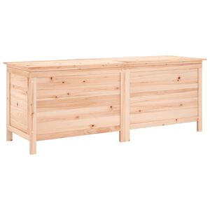 vidaXL Градинска кутия за съхранение, 150x50x56,5 см, чам масив