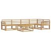 vidaXL Комплект дивани за открито 6 pcs Бяло 79 x 79 x 37 см