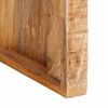 vidaXL Крайна масичка Кафяво 60 x 35 x 46 см Солидно мангово дърво
