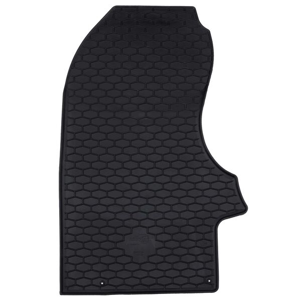 vidaXL Автомобилен килим 3 pcs Черно Iveco DAILY TPE