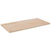 vidaXL Плот за бюро, 100x50x2,5 см, борово дърво масив