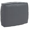 vidaXL Възглавница Антрацит 50 x 40 x 12 cm Оксфордска тъкан