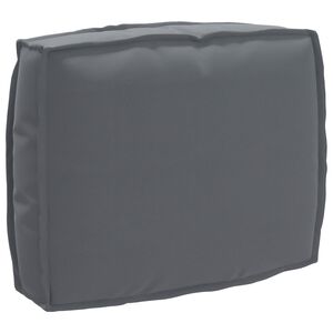vidaXL Възглавница Антрацит 50 x 40 x 12 cm Оксфордска тъкан