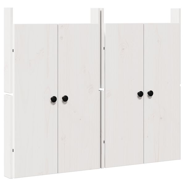 vidaXL Кухненска врата MEPPEL 2 pcs Бяло 50 x 9 x 82 см