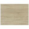 vidaXL Рафтове за етажерка, 8 бр, дъб сонома, 40x30x1,5 см, ПДЧ
