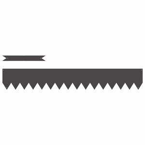 vidaXL Ограда за трева 10 pcs Черно 100 x 0.05 x 20 см