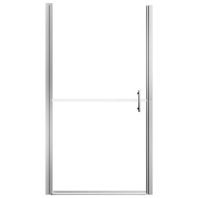 vidaXL Врата за душ, матирано закалено стъкло, 91x195 см