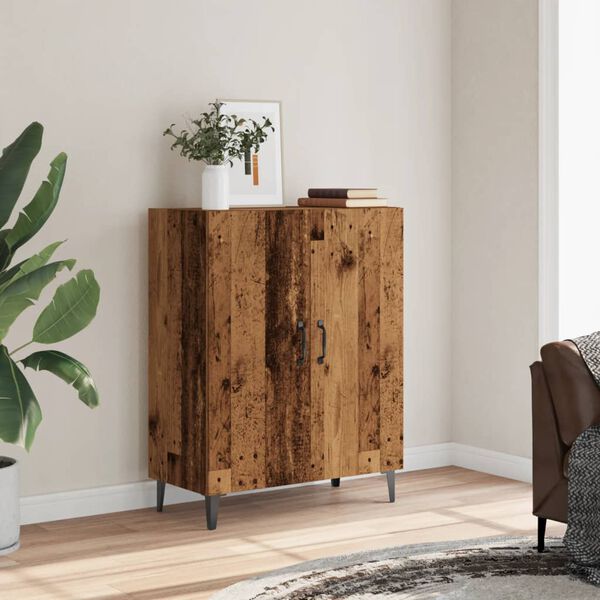 vidaXL Сайдборд, старо дърво, 70x34x90 см, инженерно дърво