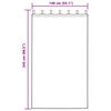 vidaXL Затъмняващи завеси 2 pcs Светлосиво 140 x 245 cm Кадифе