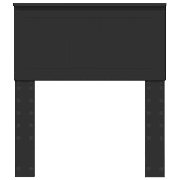 vidaXL Облегалка за глава с таблото Черния дъб 75 cm Инженерно дърво