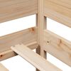 vidaXL Дневно легло с уширение и чекмеджета, без матрак, 80x200 см