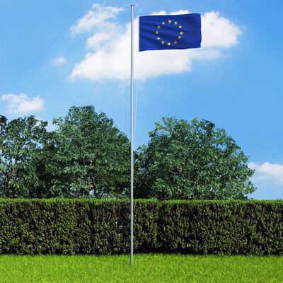 vidaXL Флаг на Европа, 90x150 см