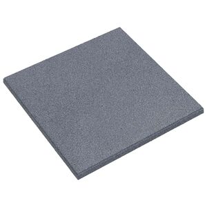 vidaXL Плочки за защита при падане 12 бр. Сиво 50 x 50 cm Каучук