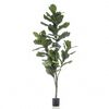 Emerald Изкуствен Фикус лирата, 160 см