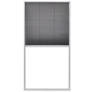 vidaXL Плисирана мрежа за прозорци срещу насекоми, 80x160 см