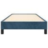 vidaXL Рамка за легло без матрак, тъмносиня, 90x200 см, кадифе