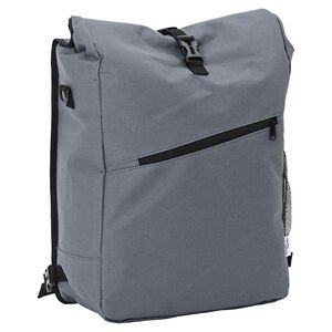 vidaXL Чанта за велосипед Сив 33 x 16 x 60 см Полиестер