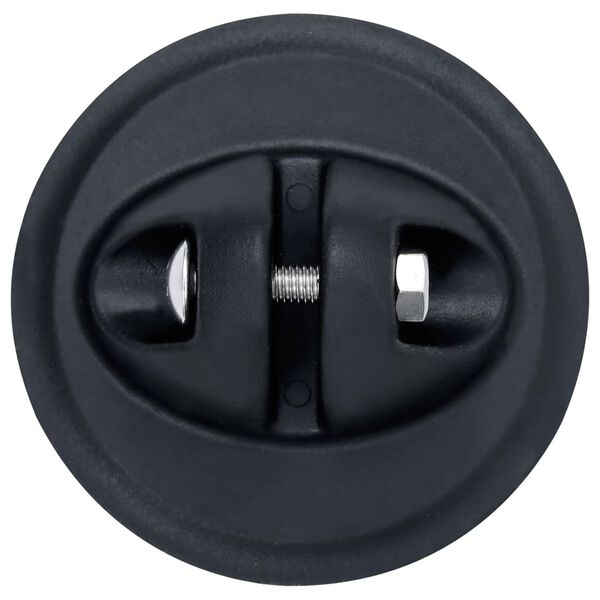 vidaXL Комплект за монтиране на бимини за надуваема лодка