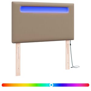 vidaXL LED глава Капучино Изкуствена