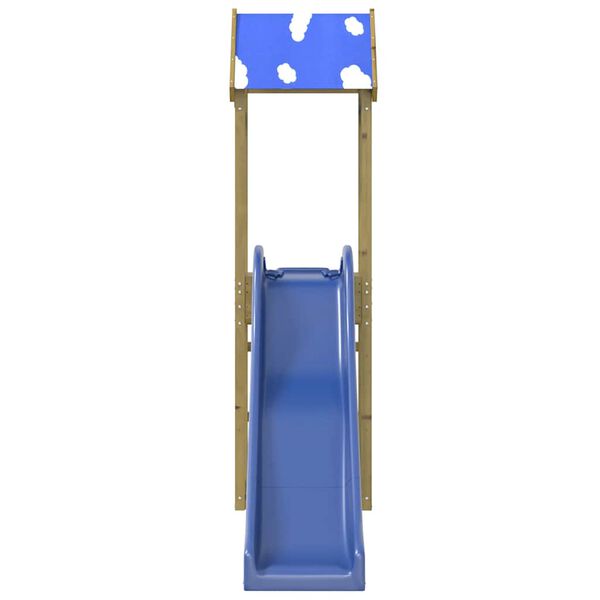 vidaXL Комбинирано детско съоръжение за игра, импрегниран бор