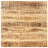 vidaXL Плот за маса, мангово дърво масив, 15-16 мм, 80x80 cм