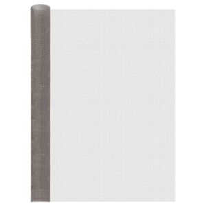vidaXL Мрежест екран 120 x 1000 cm 3 Mesh Неръждаема стомана 201