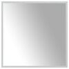 vidaXL LED огледало за баня Прозрачен 60 x 60 cm закалено стъкло