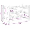 vidaXL Винен рафт Естествен 57 x 29,5 x 36 см Бамбук