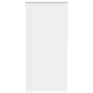 vidaXL Ролкова щора Blackout бял 115x210 см Ширина на плата 110,7 см