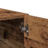 vidaXL Стенен шкаф, старо дърво, 80x39x40 см, инженерно дърво