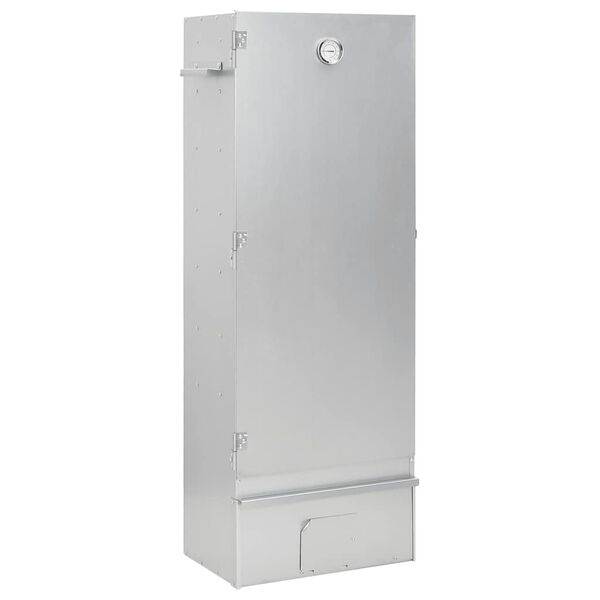 vidaXL Барбекю пещ димогенератор за студено пушене поцинкована стомана