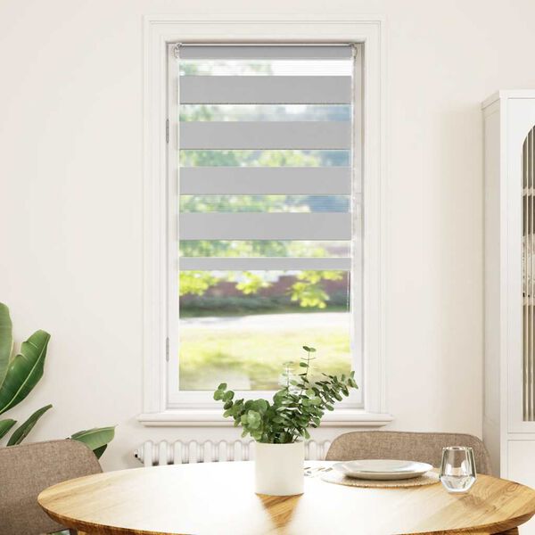 vidaXL Зеброва щора 55x100 см Ширина на плата 50,9 см Полиестер