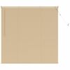vidaXL Венецианска щора Светло кафяво с шарка 150 x 160 cm 25 mm ПВЦ
