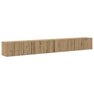 vidaXL Комплект ТВ шкаф 4 бр. 60 x 30 x 30 cm Дъб
