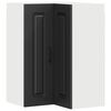 vidaXL Панел за миялна машина Kalmar Черно 57 x 57 x 80 см