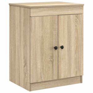 vidaXL Шкаф за баня Дъб сонома 54 x 41 x 70 см Инженерна дървесина