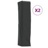 vidaXL Калъфи за нагреватели 2 бр 58x58x228 см 420D Оксфорд плат