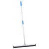 vidaXL Подочистачка 45x122,5 см стомана и гума