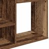 vidaXL Разделител за стая/библиотека, старо дърво, 100x24x140 см, ПДЧ