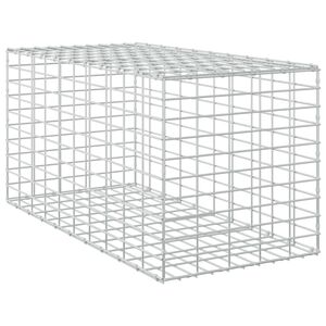 vidaXL Габиони с 3,5 мм тел и 5x10 см мрежа 50x100x50 см