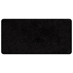 vidaXL Килим пътека Черно 50 x 100 cm 100% Полипропиленов Тапициран