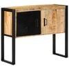 vidaXL Конзолен шкаф 90x35x75 cm Масивна груба дървесина Манго