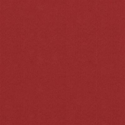 vidaXL Балконски параван, червен, 90x500 см, оксфорд плат