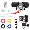 vidaXL Електрическа лебедка, 12 V, 4500 lbs, 2040 кг, с дистанционно