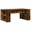 vidaXL Кафе маса, опушен дъб, 102x55x42 см, инженерно дърво